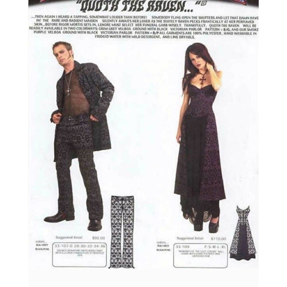 Lip Service Quoth the Raven Dress
